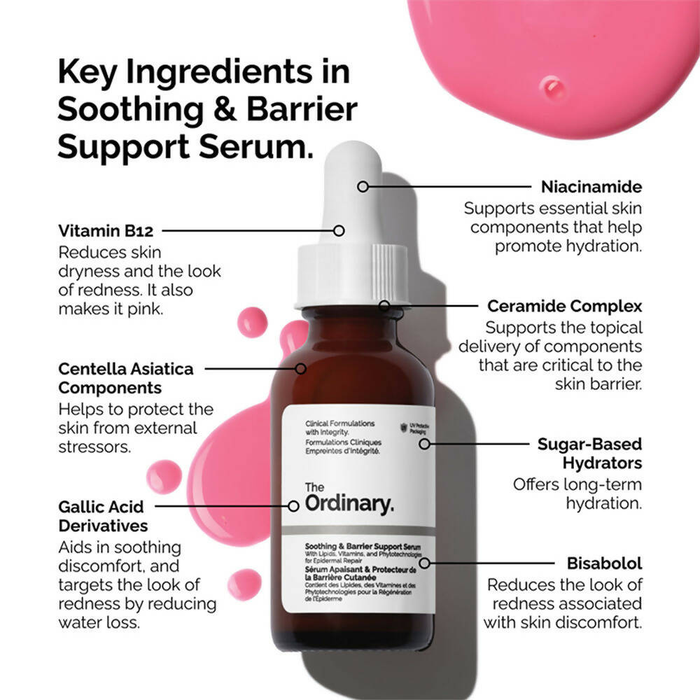 The Ordinary Soothing & Barrier Support Pink Serum