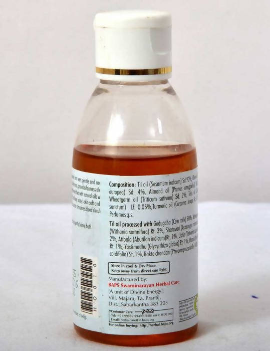 Baps Amrut Baby Massage Oil