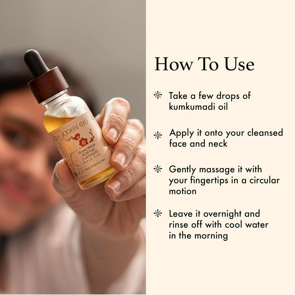 Old School Rituals Kumkumadi Saffron Face Elixir (Face Serum)