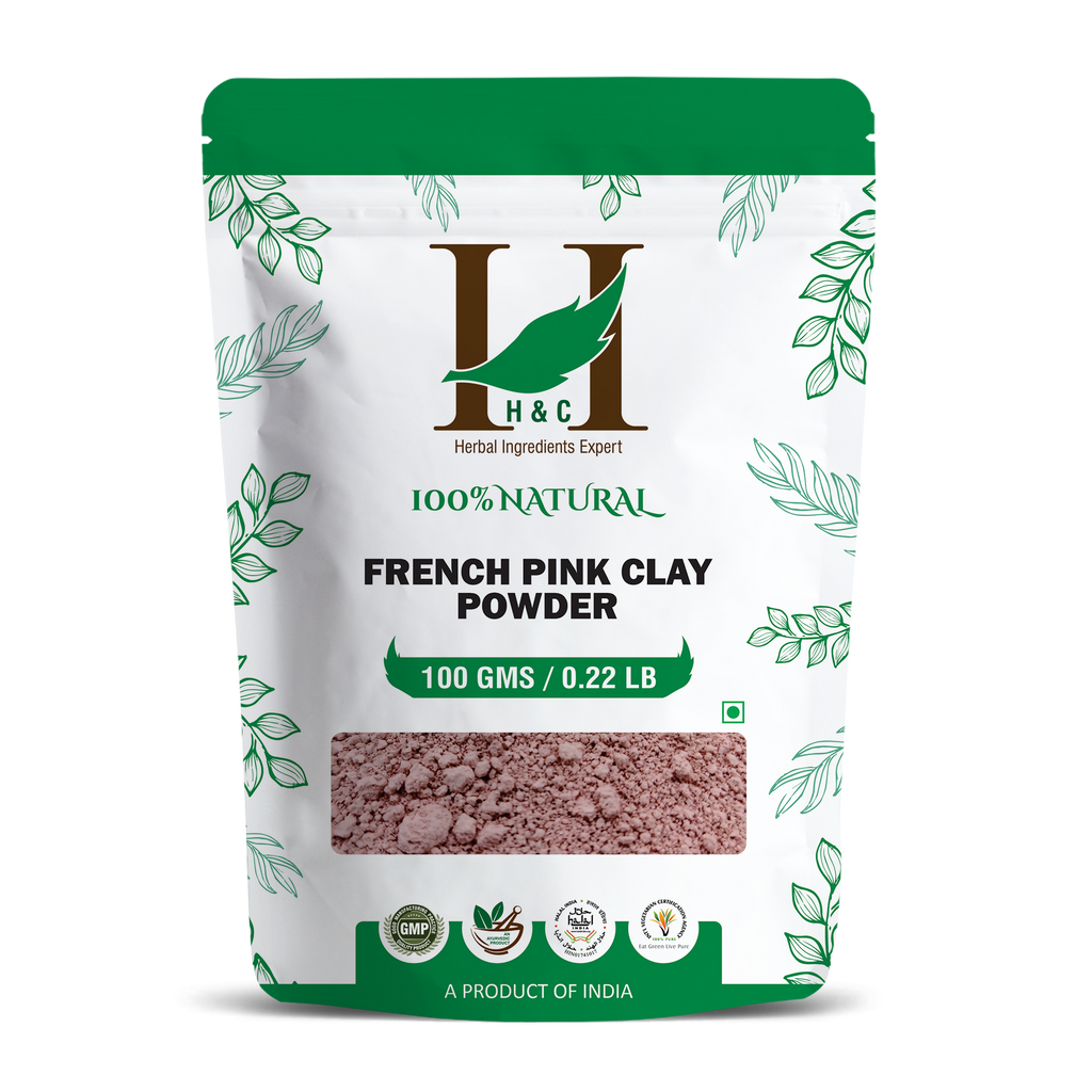 H&C Herbal French Pink Clay Powder