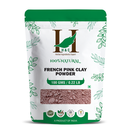 H&C Herbal French Pink Clay Powder