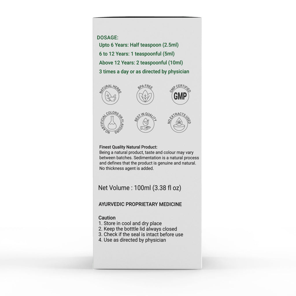 Krishna'S Herbal & Ayurveda Khas Vida Cough Syrup - Distacart