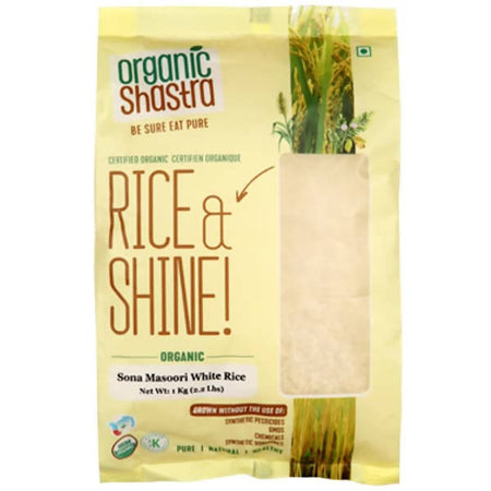 Organic Shastra White Sona Masoori Rice