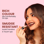 NY Bae Super Matte Lipstick - Peppy Pearson 1 - Distacart