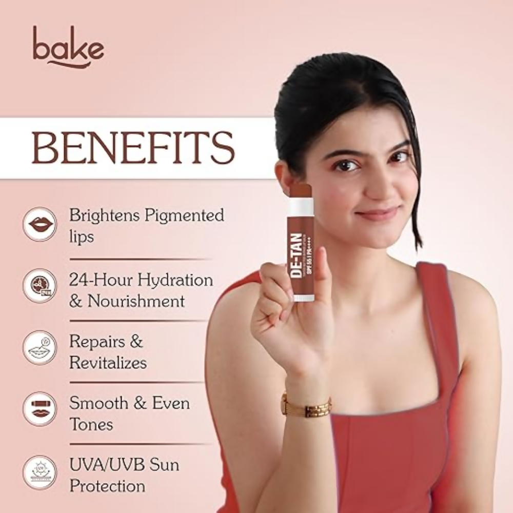 Bake De-Tan Tinted Butter Lip Balm SPF 55PA++++