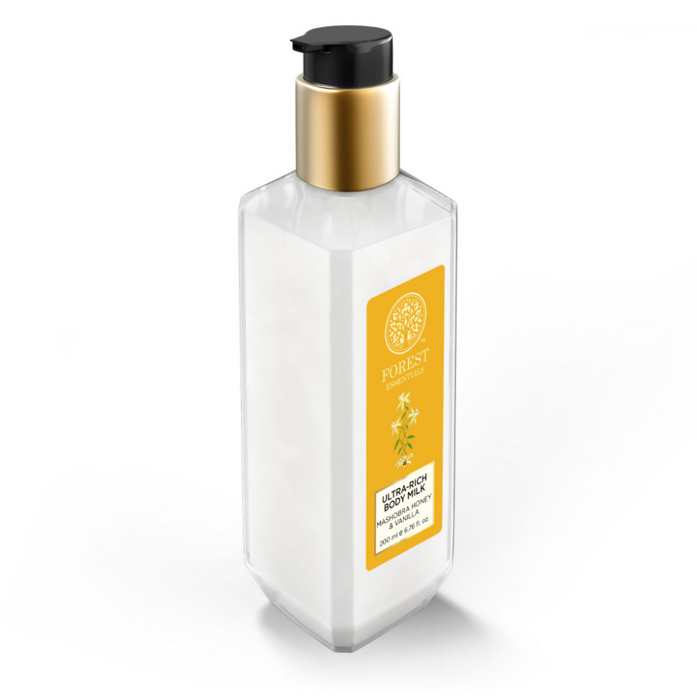 Forest Essentials Ultra Rich Body Milk Mashobra Honey & Vanilla Body Lotion