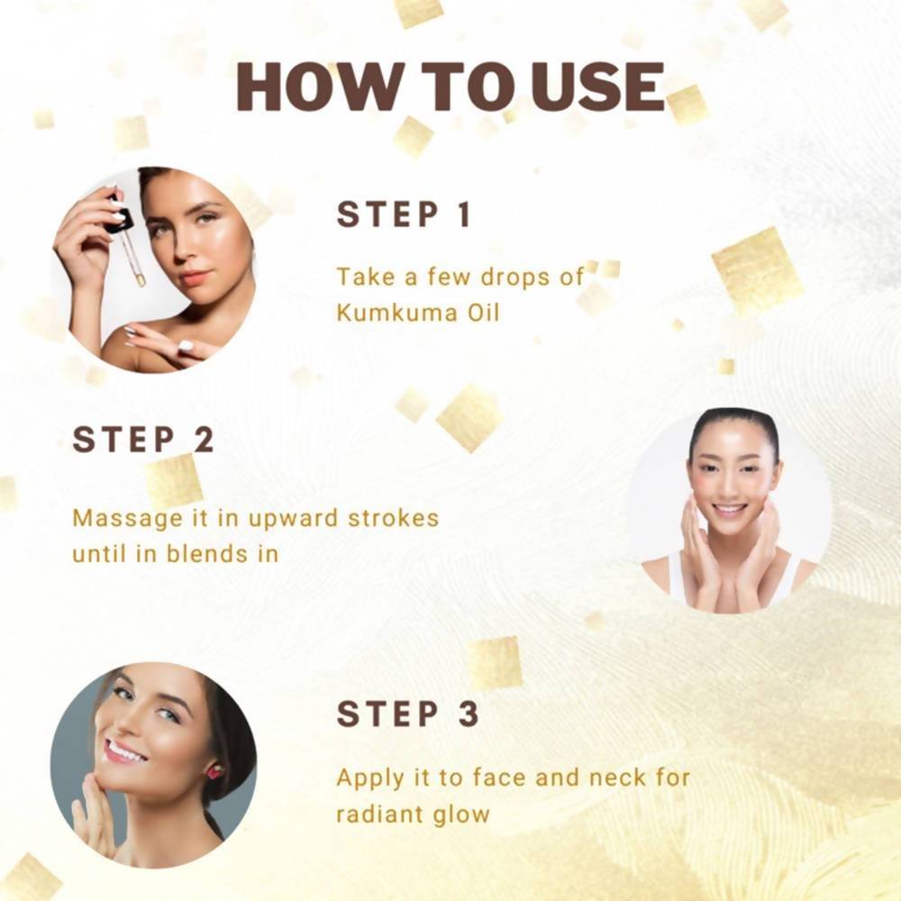 Aegte Ultra Luxurious Kumkuma Face & Body Polishing Oil