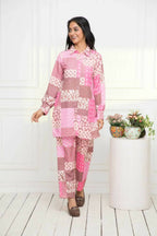 Myshka Multi-Printed Women Bling & Sparkly Co-Ords - Distacart
