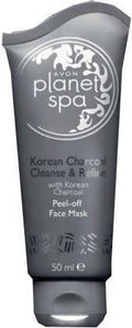 Avon Planet Spa Korean Charcoal Cleanse & Refine Peel-off Face Mask