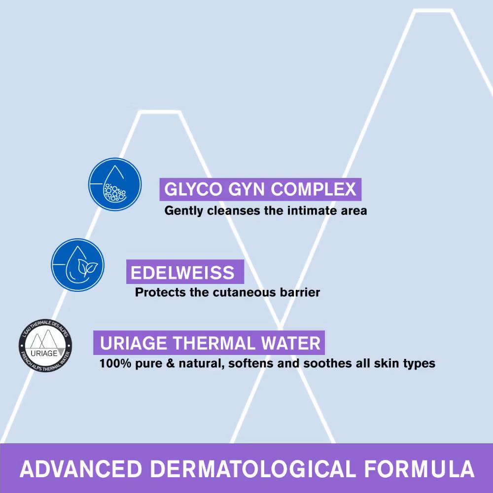 Uriage Gyn-Phy Intimate Refreshing Cleansing Gel