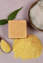 Tjori A2 Milk Fat And Raw Turmeric Bathing Bar