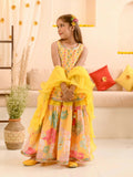 Joban Fashion Girl's Yellow Color Lehenga Choli
