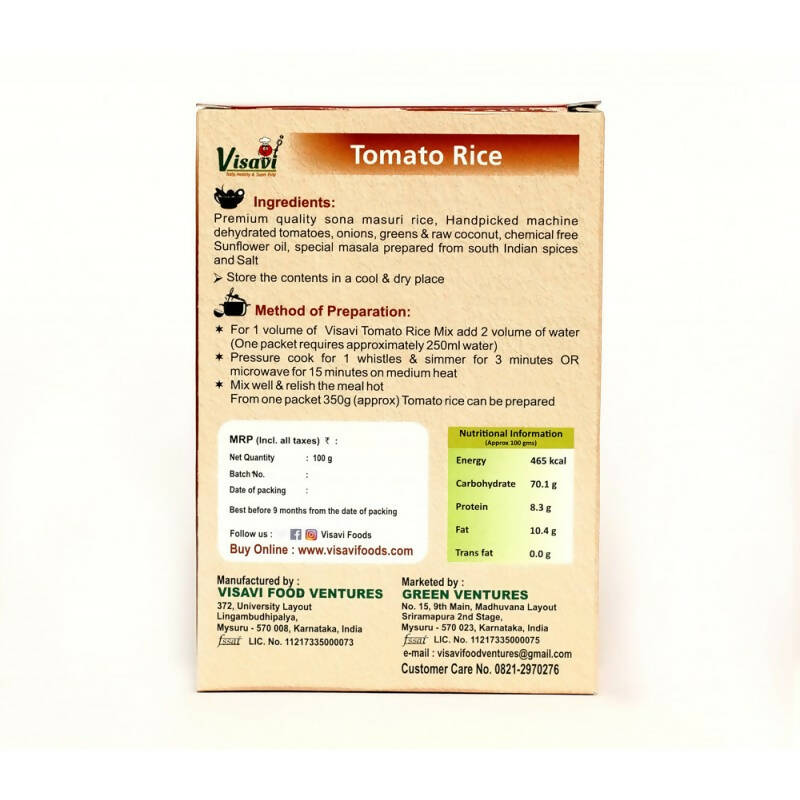 Visavi Tomato Rice