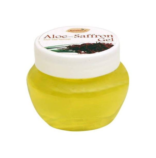 Krishna's Herbal & Ayurveda Aloe Vera Saffron Gel (100 gm)