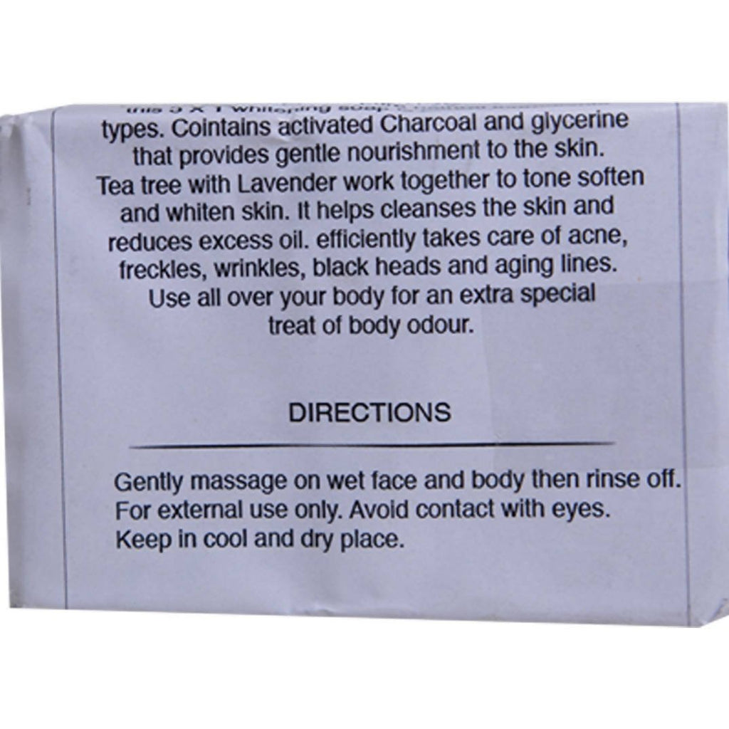 ARM Pearl Beauty Beauty Whitening Soap with Charcoal With Tea Tree + Lavender