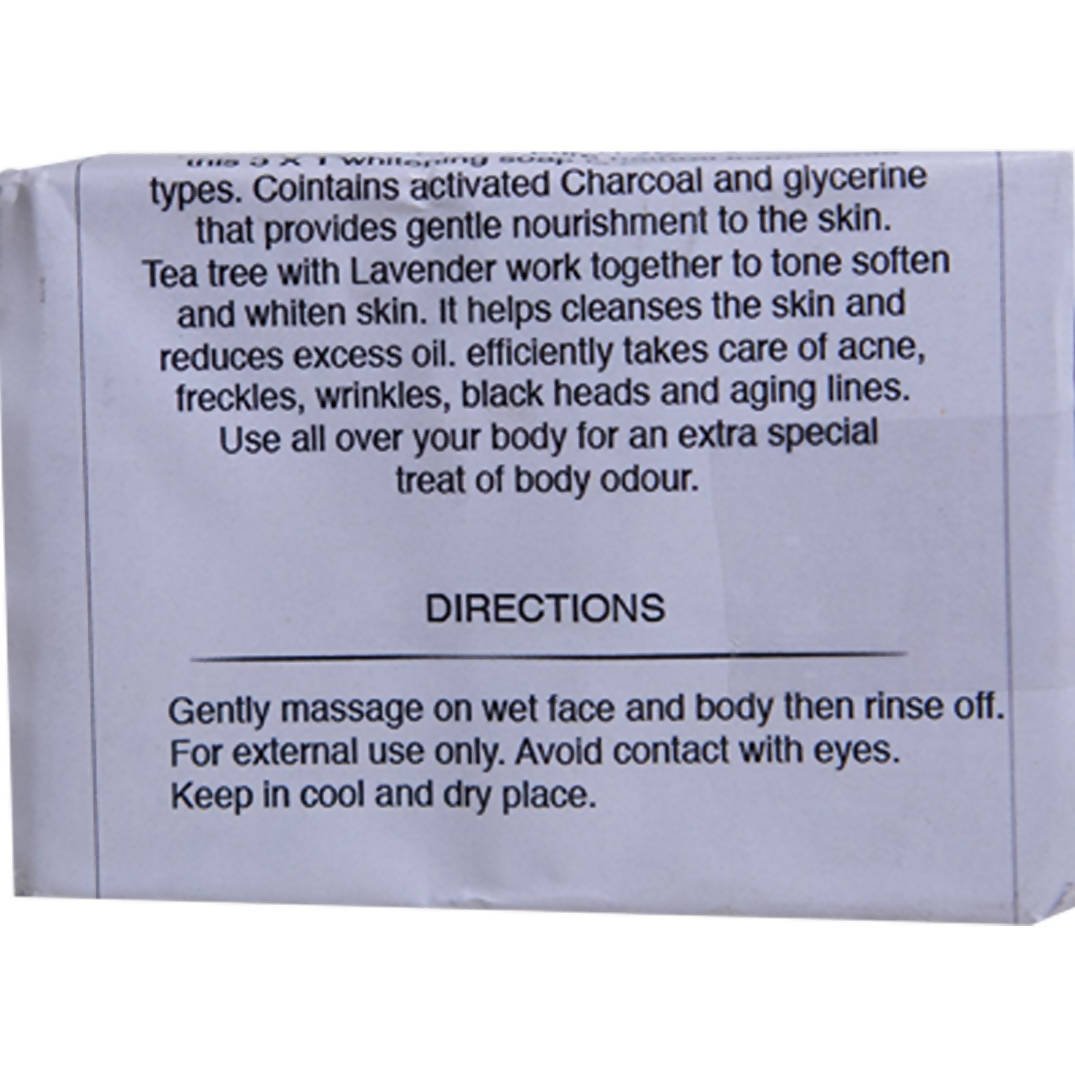 ARM Pearl Beauty Beauty Whitening Soap with Charcoal With Tea Tree + Lavender