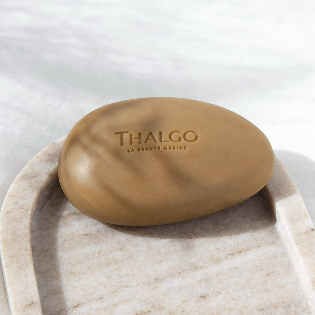 Thalgo Marine Algae Solid Cleanser - Revitalising Face Cleanser For Detoxifying & Smoothing Skin Texture