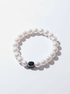 NVR Black Evil Eye White Bracelet for Men & Women - Distacart