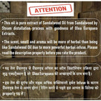 Brown & White Edible Sandalwood Oil Lite - Distacart