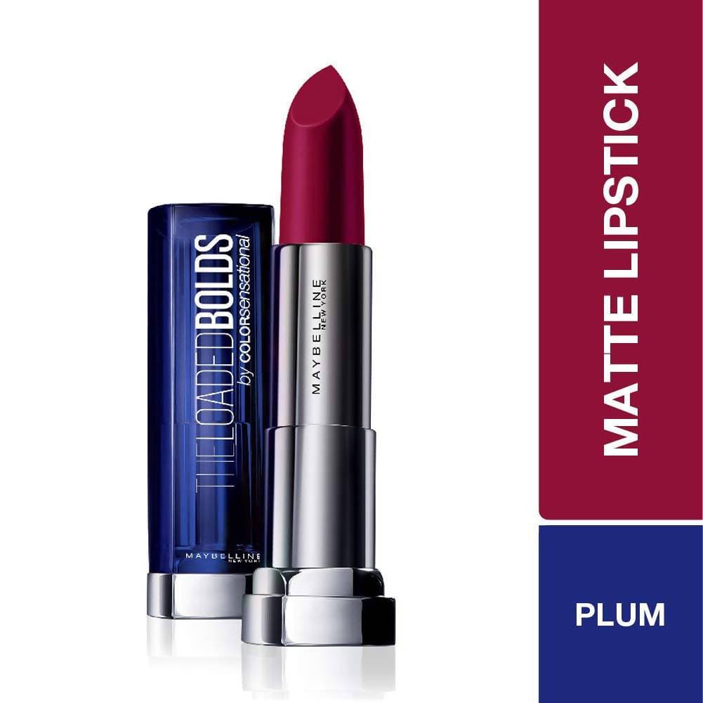 Maybelline New York Color Sensational Creamy Matte Lipstick, 904 Berry Bossy