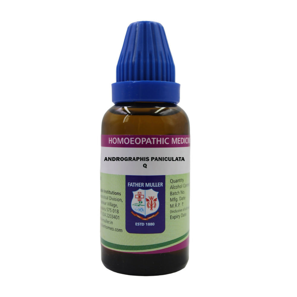 Father Muller Andrographis Paniculata Mother Tincture Q - Distacart