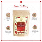 Khadi Natural Organic Rose Petals Powder
