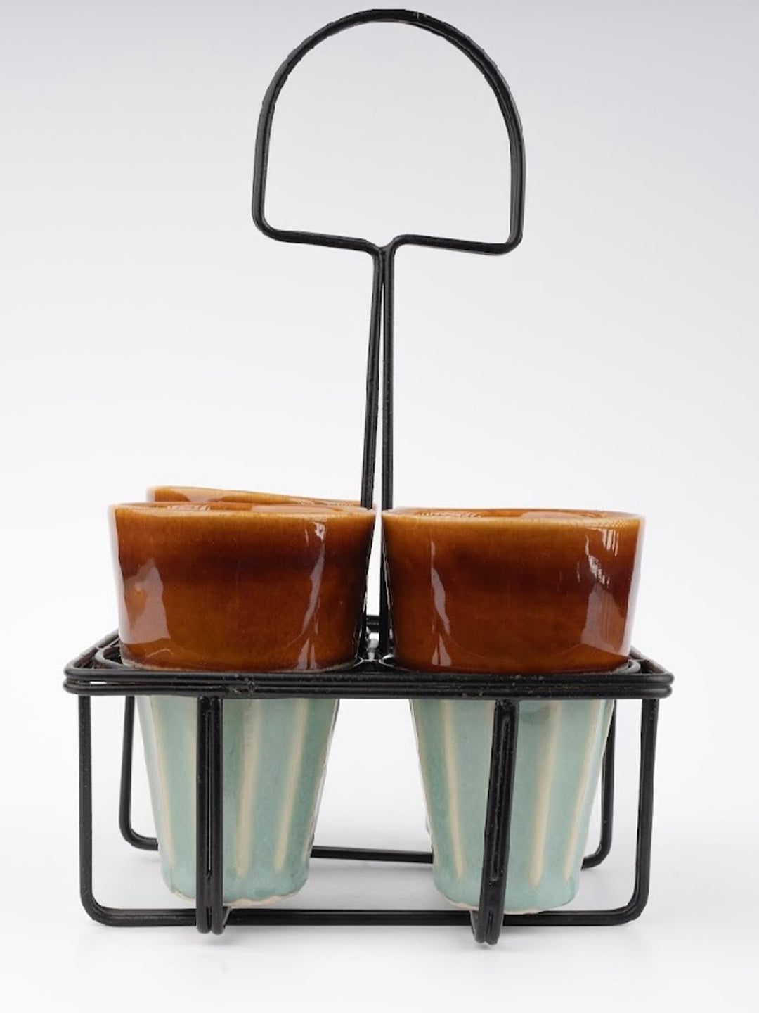 Simply Soho Kulhad Caddy-Set of 4