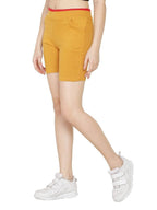 Asmaani Mustard Color Short Pant with Two Side Pockets