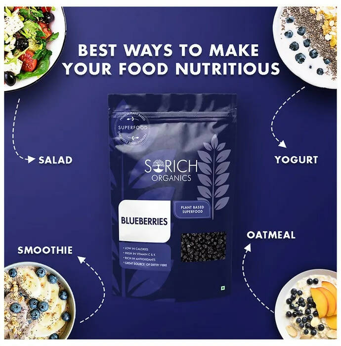 Sorich Organics Plant Based Superfood Blue Berries - Distacart