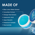 Zobha Illuminat Korean Glass Finish Face Mask With Blue Lotus Water Extract
