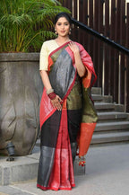Beatitude Multicolor Tissue Silk Saree