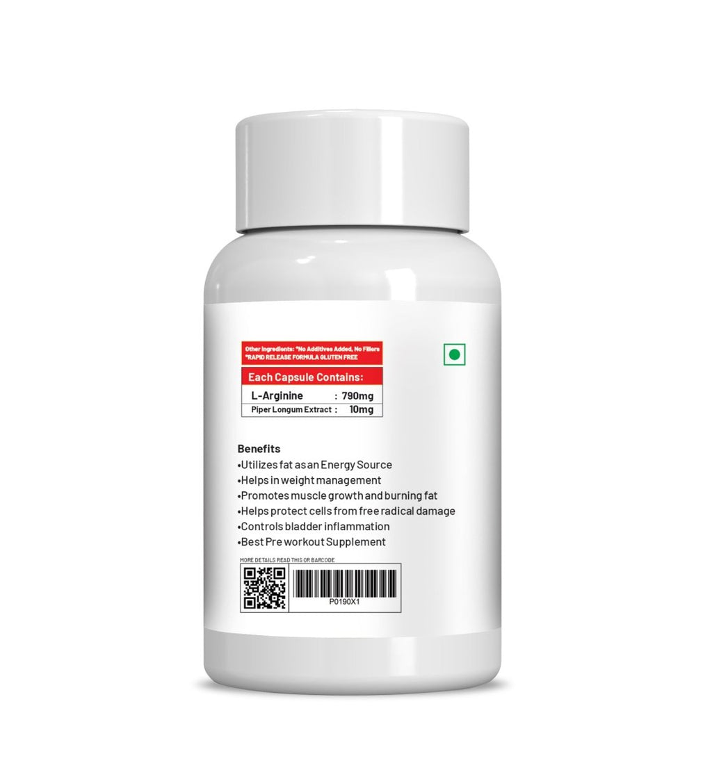 Ae Naturals L-Arginine Capsules - Distacart