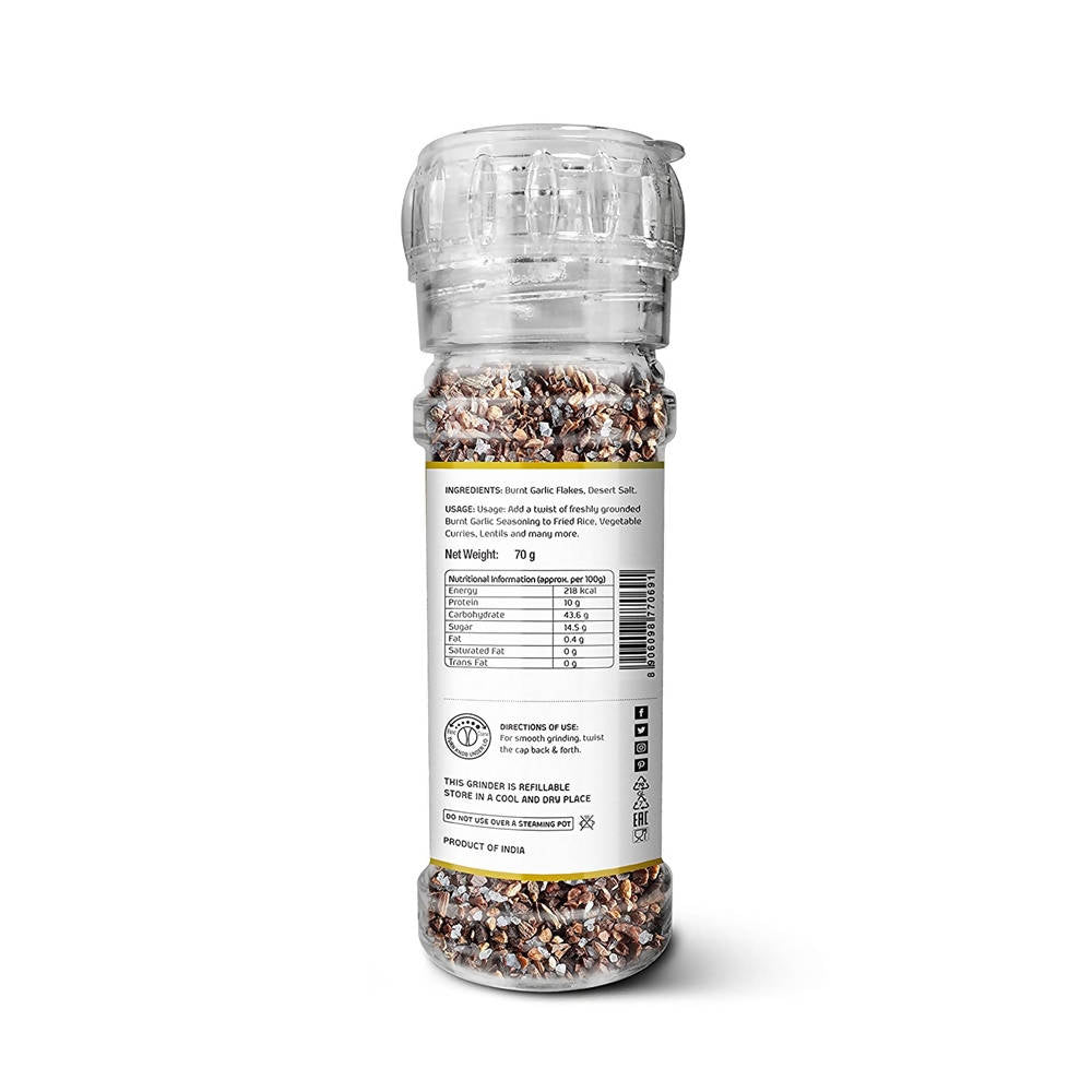 Lunn Burnt Garlic Seasoning with Grinder - Distacart