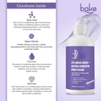 Bake 2% Kojic Acid Face Wash With Alpha Arbutin