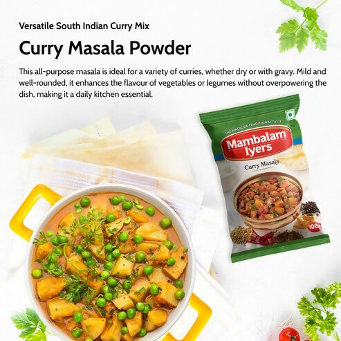 Mambalam Iyers Curry Masala Powder - Distacart