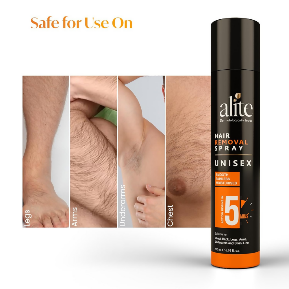 Alite Hair Removal Spray for Men & Women