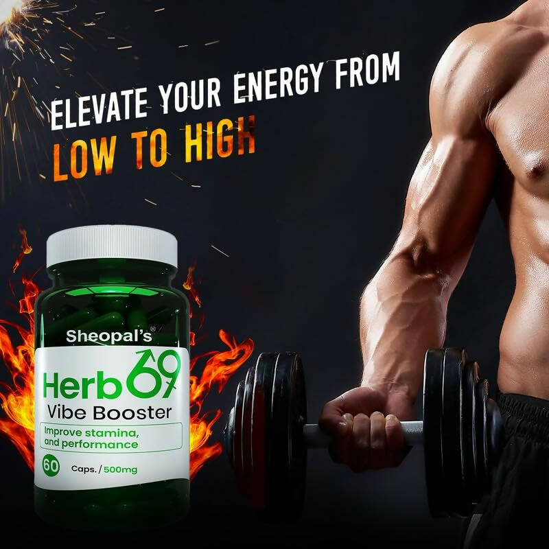 Sheopal's Herb 69 Vibe Booster Capsules - Distacart