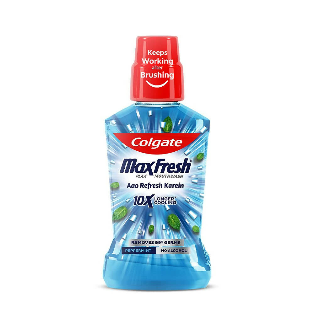Colgate Plax Pepper Mint Mouthwash Aao Refresh Karein