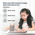 Miduty Probiotics+ Kids - Pre, Pro & Postbiotic, 6B CFU, Sunfiber, Butyrate – Gut & Immune Support