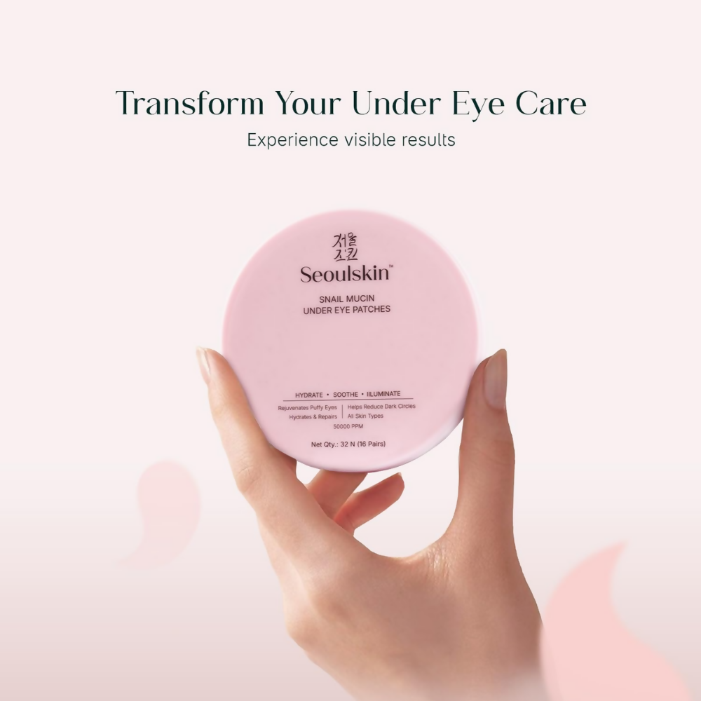 Seoulskin Snail Mucin Under Eye Serum Patches - Distacart