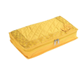 Asmaani Satin 7 Pocket Yellow Bow Jewellery Kit