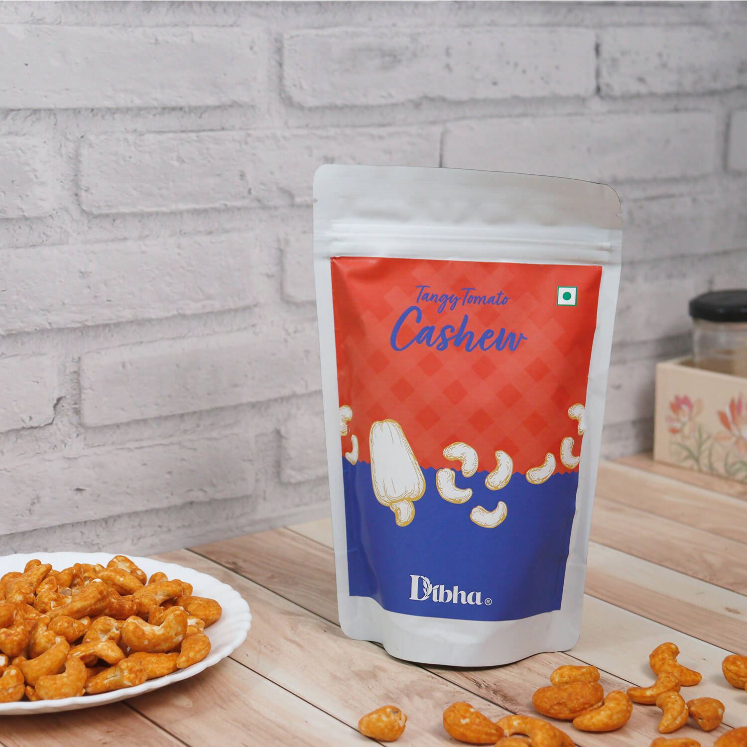 Dibha - Honest Snacking Tangy Tomato Cashew
