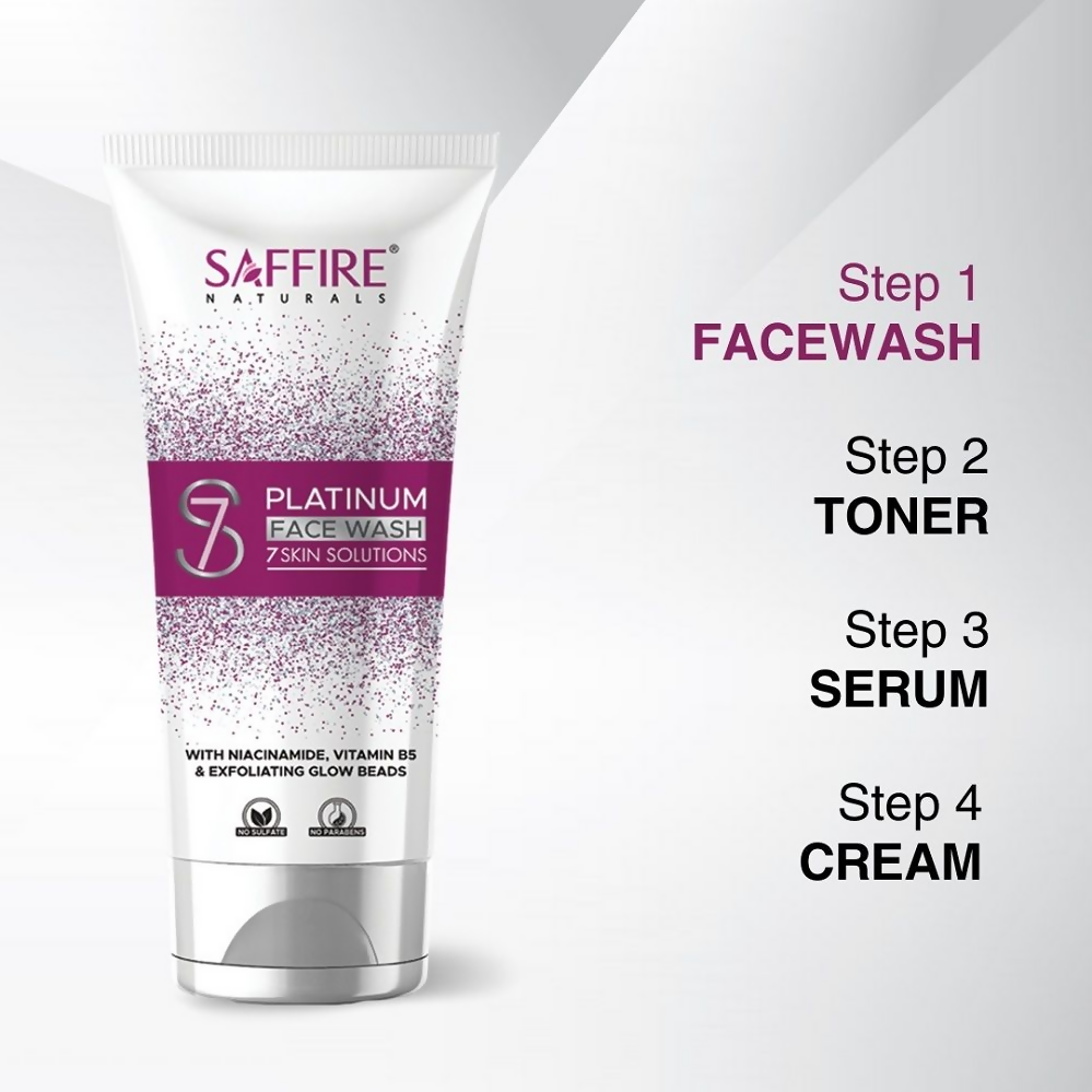Saffire Naturals S7 Platinum Face Wash