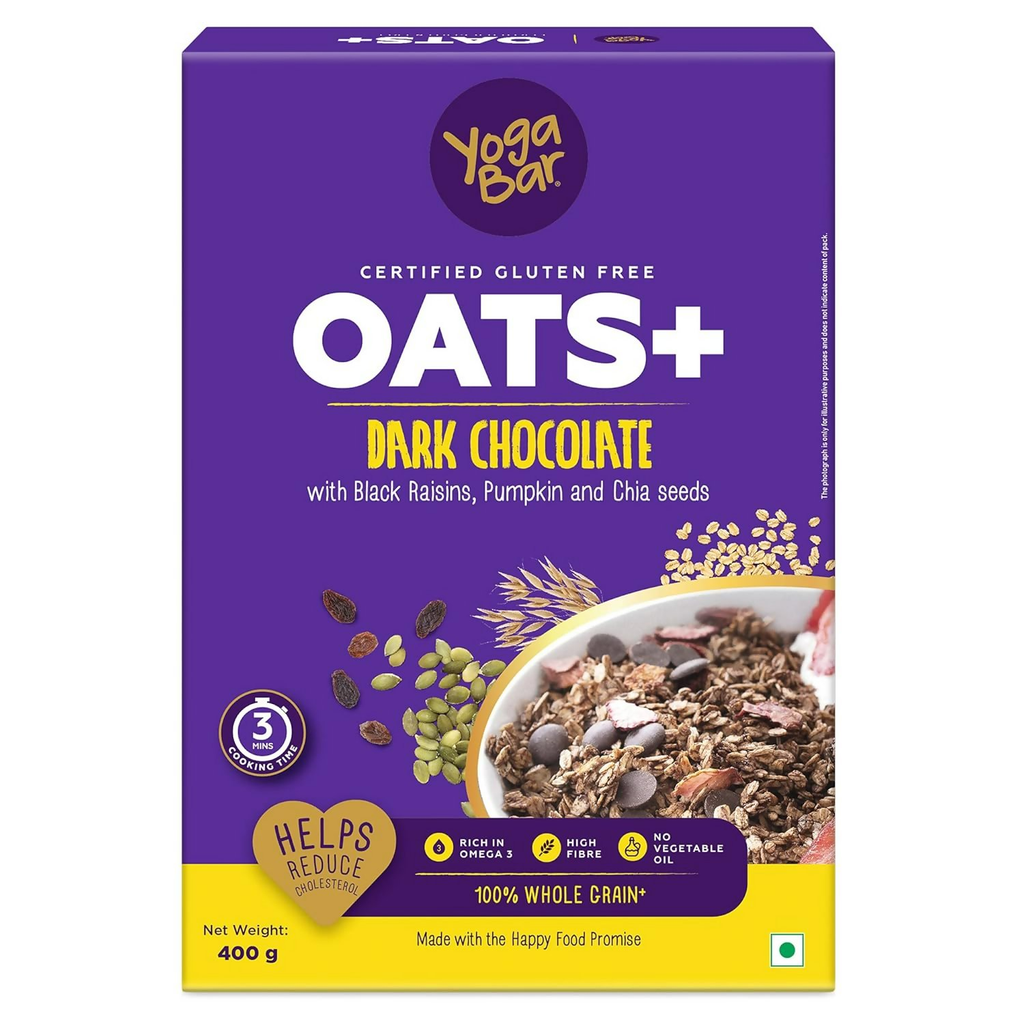 Yoga Bar Multigrain Energy Snack Bars - Dark Chocolate Flavour Premium Super Oats Combo - Distacart