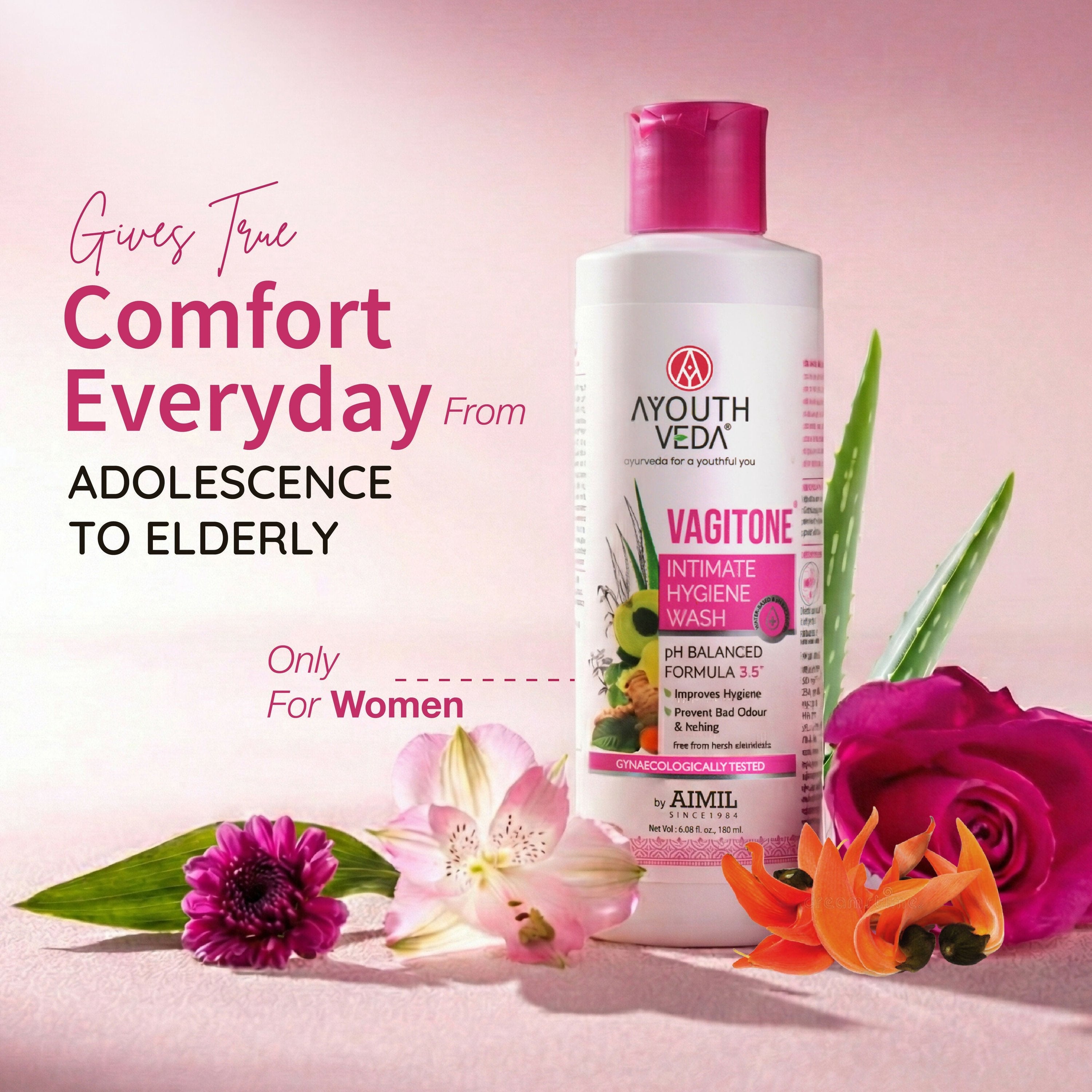 Ayouthveda Ayouthveda Vagitone Intimate Hygiene Wash - Distacart