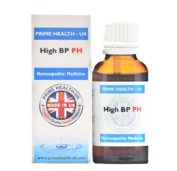 Prime Health Homeopathic High BP PH Drops - Distacart