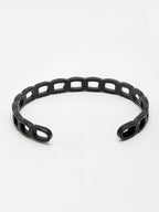 NVR Men's Set of 2 Gold & Black Rhodium-Plated Metal Cuff Bracelet - Distacart