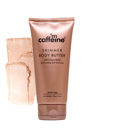 mCaffeine Shimmer Body Butter with Cocoa Butter