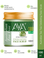 AYA Tea Tree Exfoliating Face Scrub