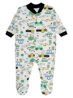 Daddy - G Rompers/Sleepsuits/Jumpsuit /Night Suits for New Born Babies - Black